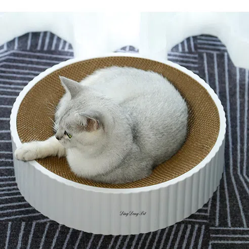 딩동펫 고양이 마루 평판형 스크래쳐 하우스