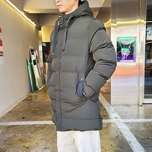 일이오 남자 빅사이즈 웰론 롱패딩 점퍼