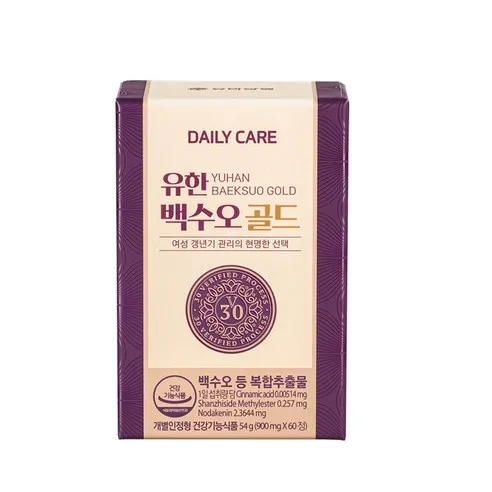 유한양행 백수오 골드 54g