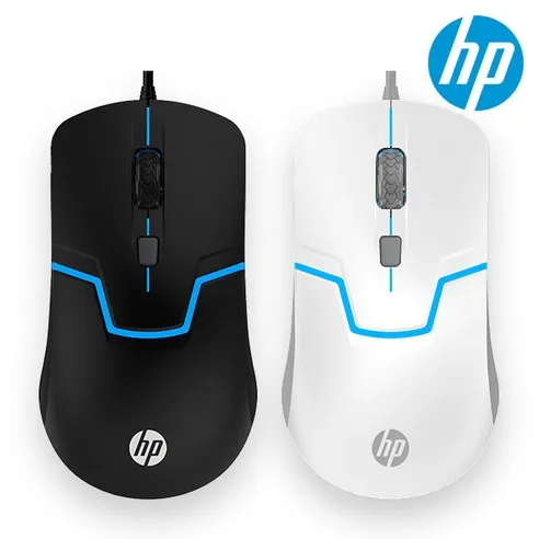 HP LED 백라이트 게이밍 마우스 M100