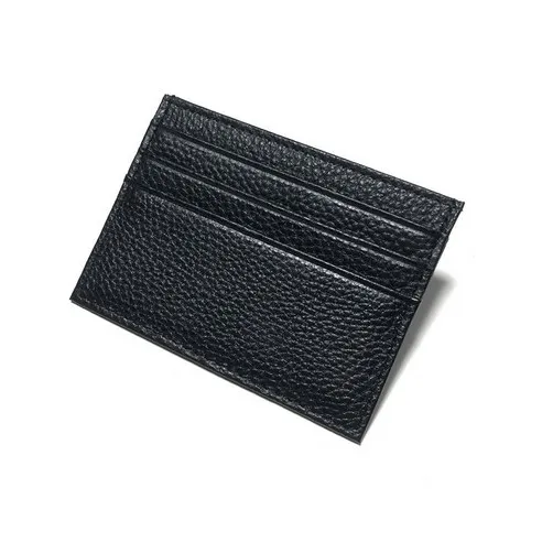 남성 휴대용 카드 심플 슬림 포켓 가죽 명함 지갑
