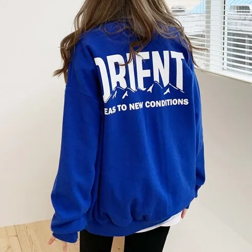 티데일리 헬로우 오리엔트 맨투맨