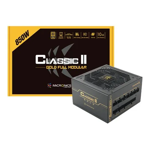 마이크로닉스 Classic II 850W 80PLUS GOLD 230V EU 풀모듈러 ATX 파워