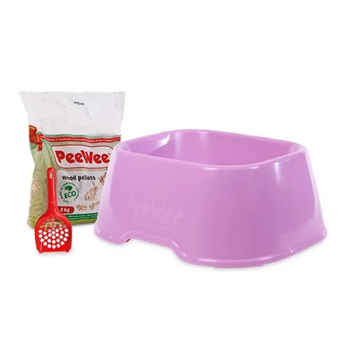 피위 에코클래식 고양이 시스템화장실 + 모래 3kg + 삽