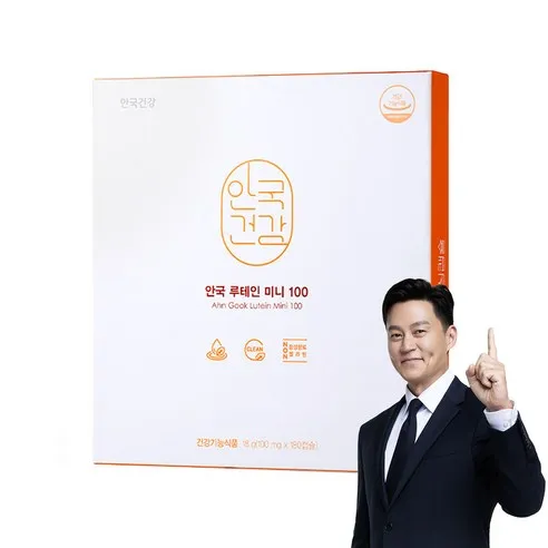 안국건강 루테인 미니100 + 쇼핑백 선물세트