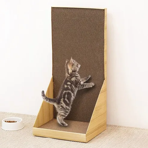 코멧 펫 고양이 스크래쳐 벽면형