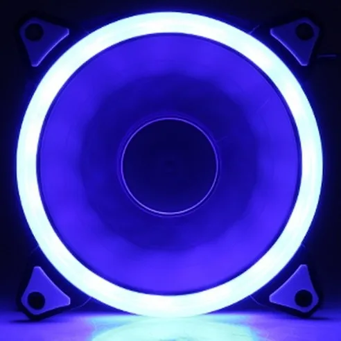 쿨러텍 SUPER LED RING-12025 BLUE 120mm LED팬