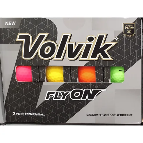 VOLVIK 볼빅 플라이온 칼라 골프공 2피스 24개 무광 골프용품 코스트코