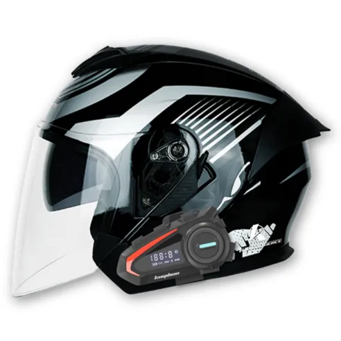 킥커머스 오픈페이스 K20 블루투스 오토바이헬멧