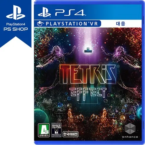 소니 PS4 테트리스 이펙트 한글판 PSVR 대응 게임타이틀