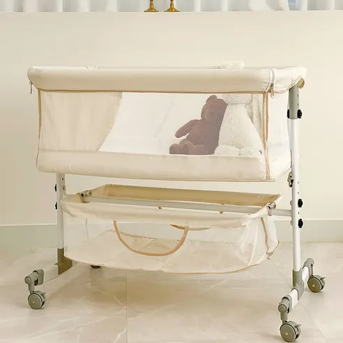 베베코지 신생아 아기 침대 범퍼 애기 휴대용 이동식 돌 접이식 유아