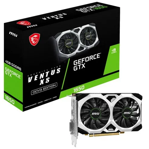 MSI GeForce GTX 1650 VENTUS XS OC V3 D6 4GB