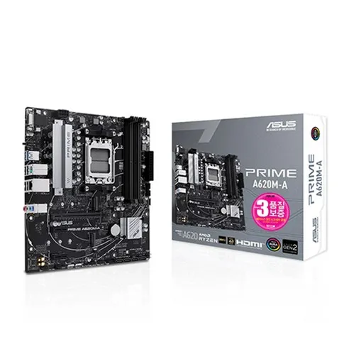 ASUS PRIME A620M-A STCOM 에이수스 컴퓨터 게이밍 PC 메인보드 AMD CPU추천 MainBoard
