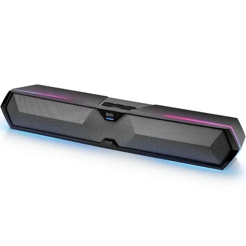 브리츠 게이밍 RGB 사운드바 PC용 스피커 USB 전원